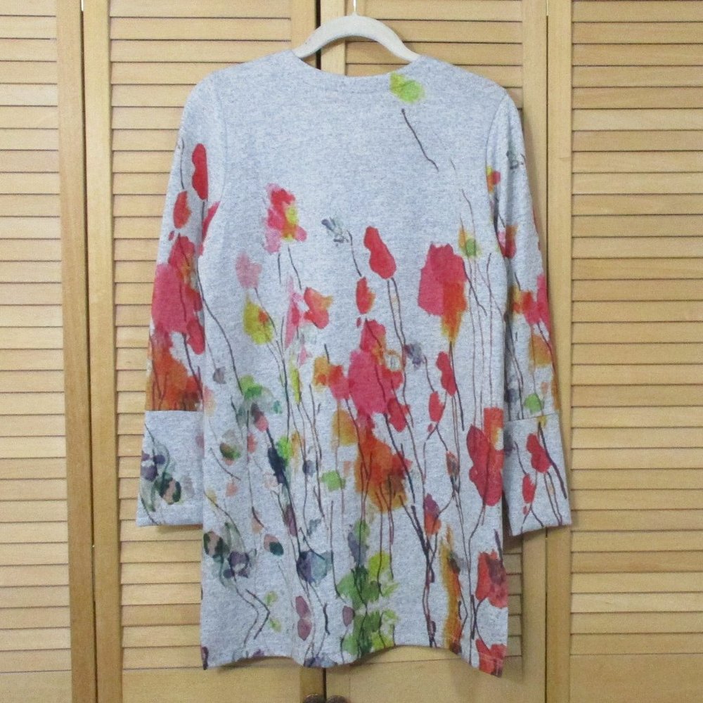Soft Surroundings Poppy Fields Tunic Size PS - Picture 5 of 6